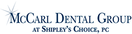 McCarl Dental Group at Shipley's Choice logo