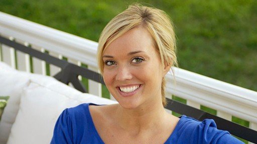 Young woman with gorgeous smile