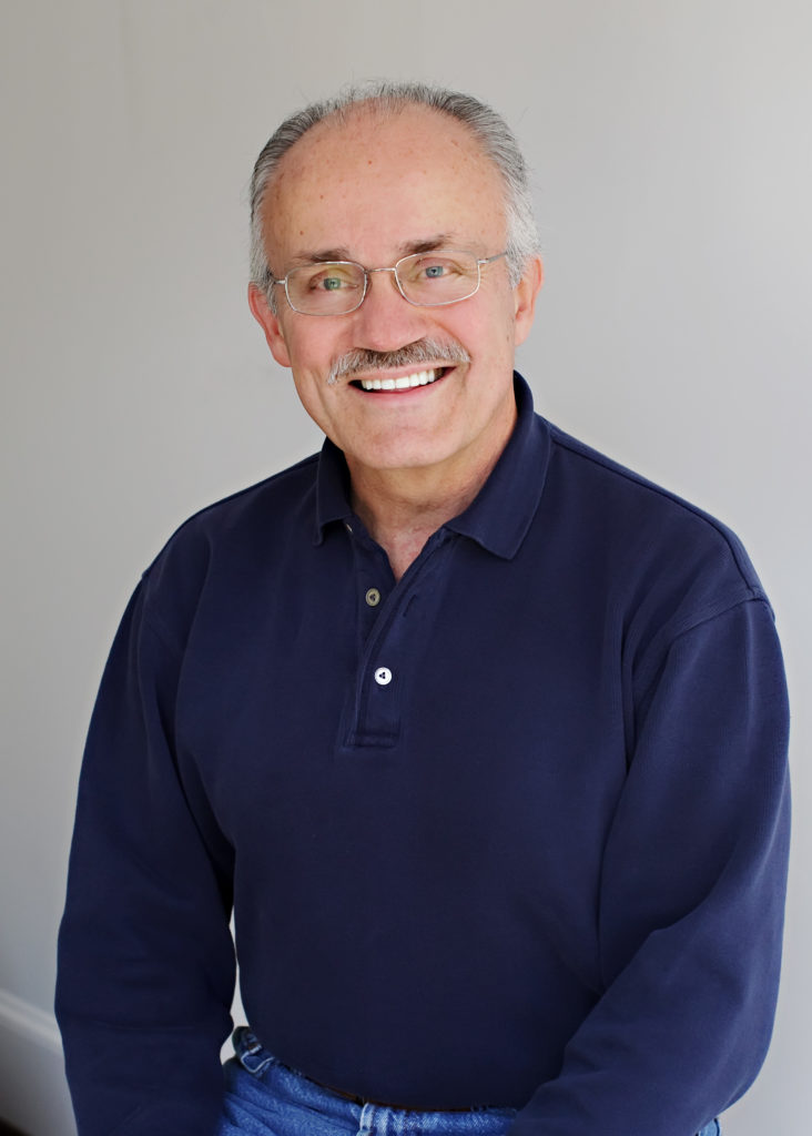 Male patient with dentures